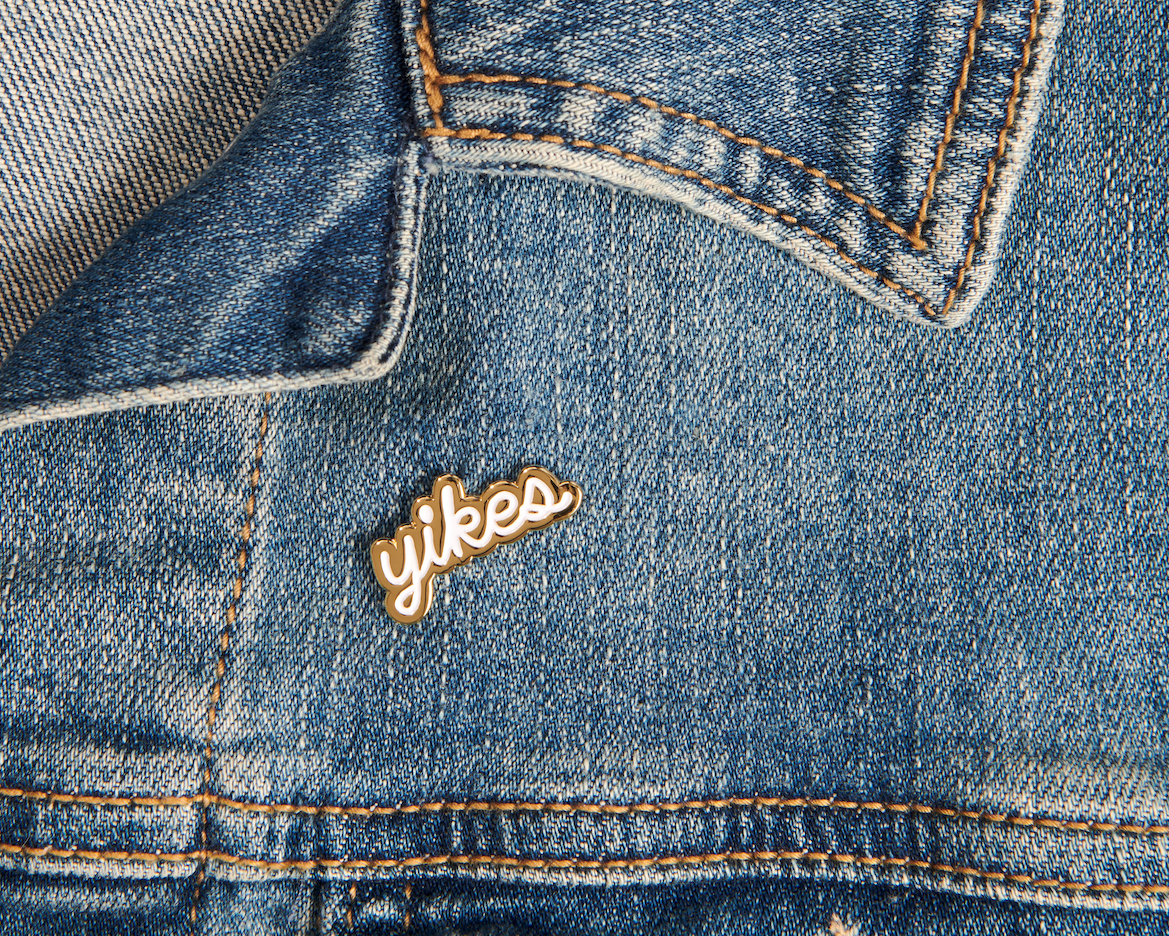 Yikes Enamel Pin