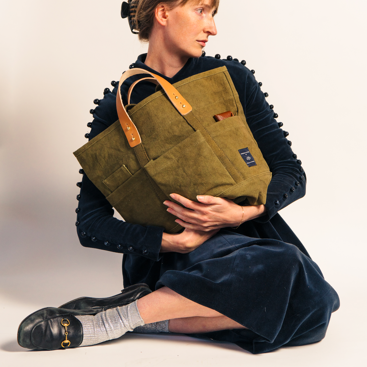 Construction Tote Olive