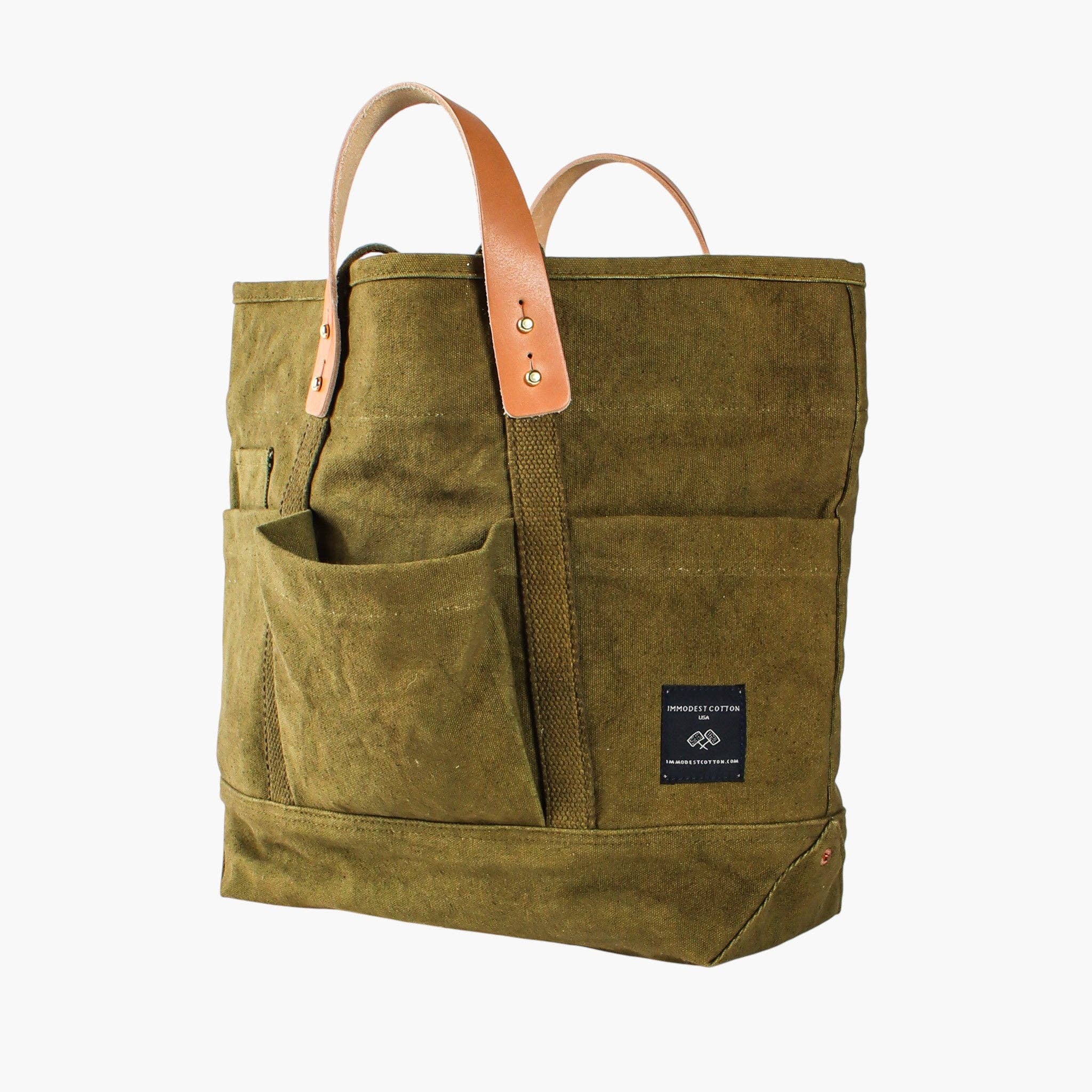Construction Tote Olive