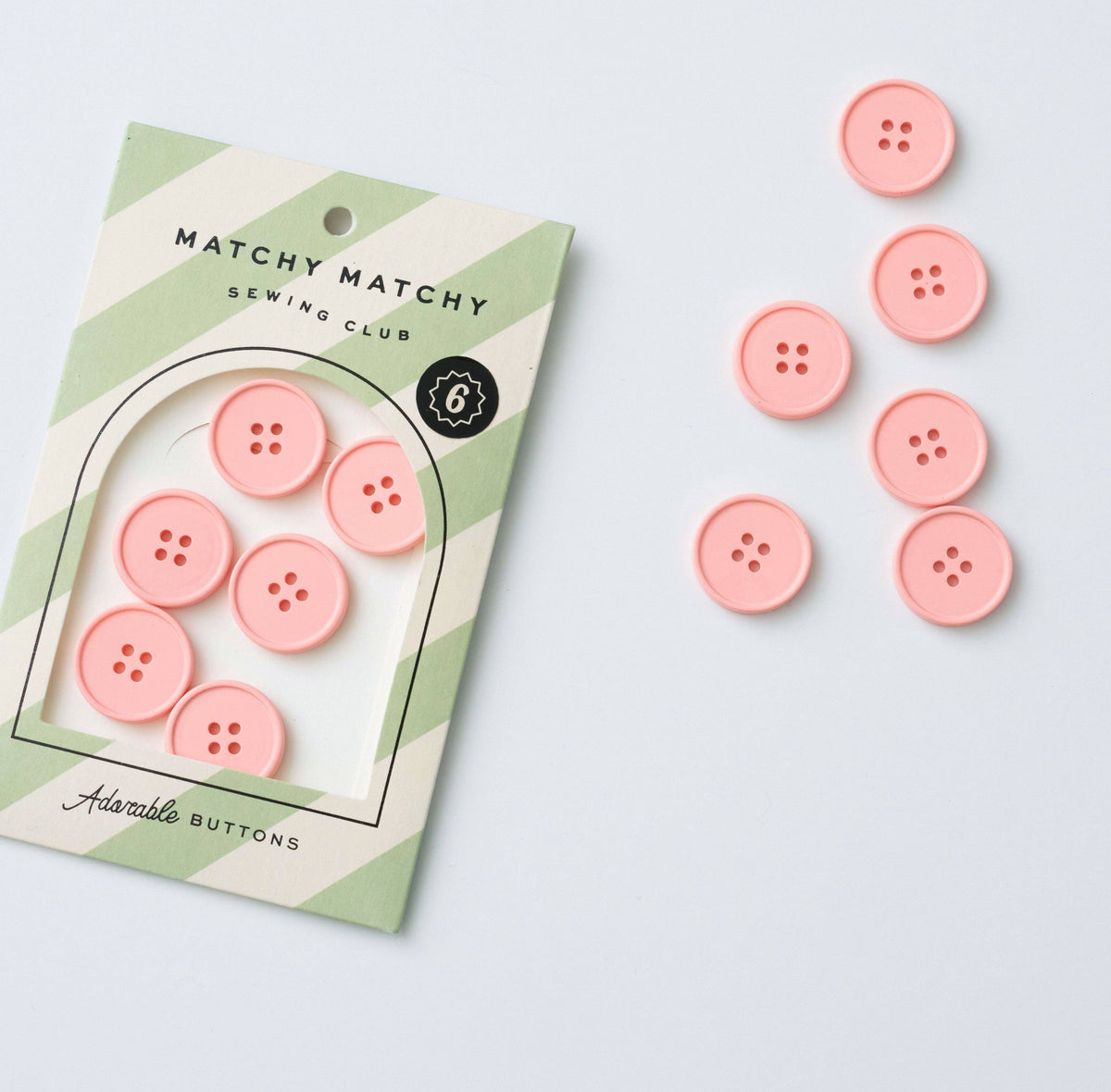 Frosted Retro Buttons