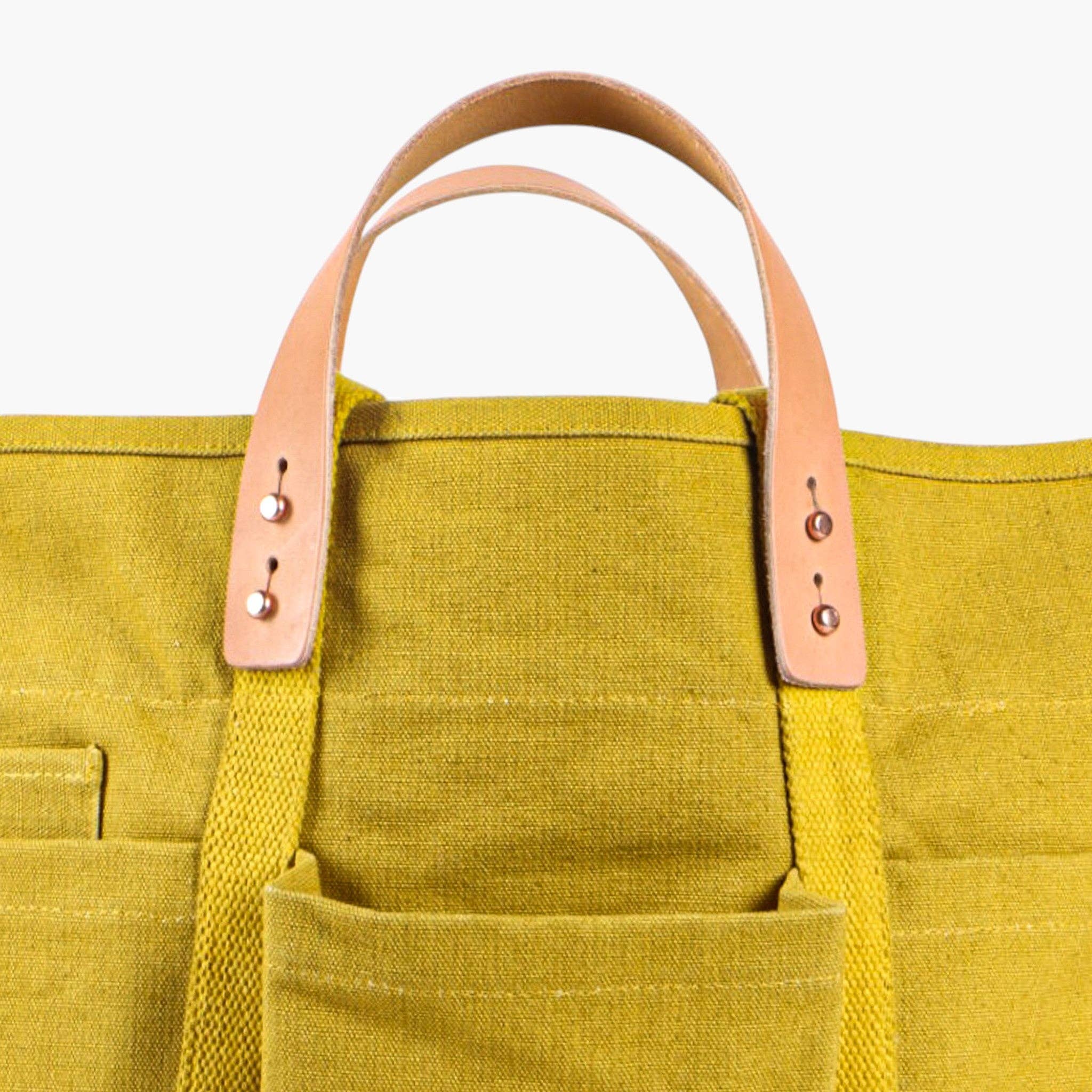 Construction Tote Chartreuse