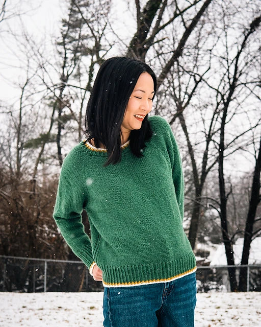 "Coloring Book Raglan" Beginner Sweater Knitting Class - 11/6, 11/13, & 11/27