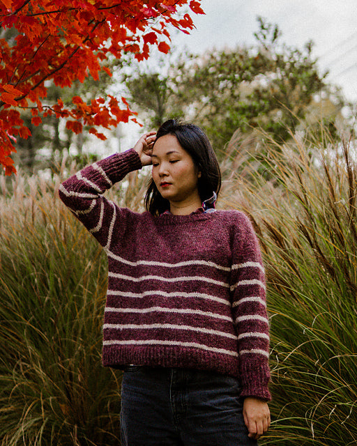 "Coloring Book Raglan" Beginner Sweater Knitting Class - 11/6, 11/13, & 11/27