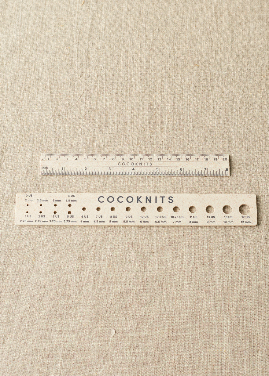 Cocoknits Ruler & Gauge Set