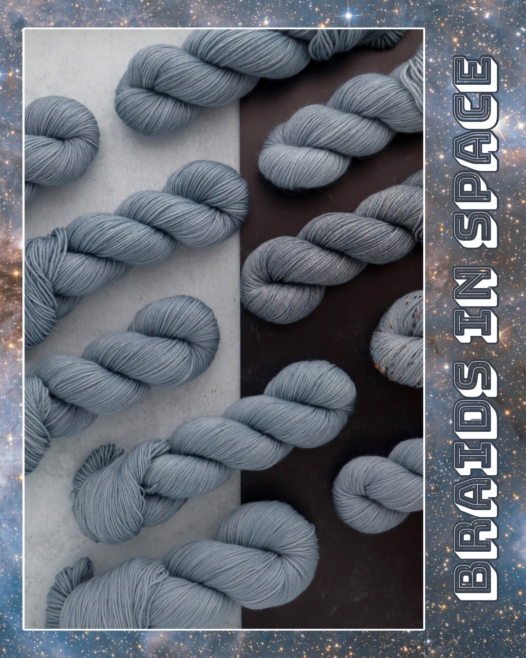 "Braids in Space" - i need some space PREORDER: 6-8 week turnaround