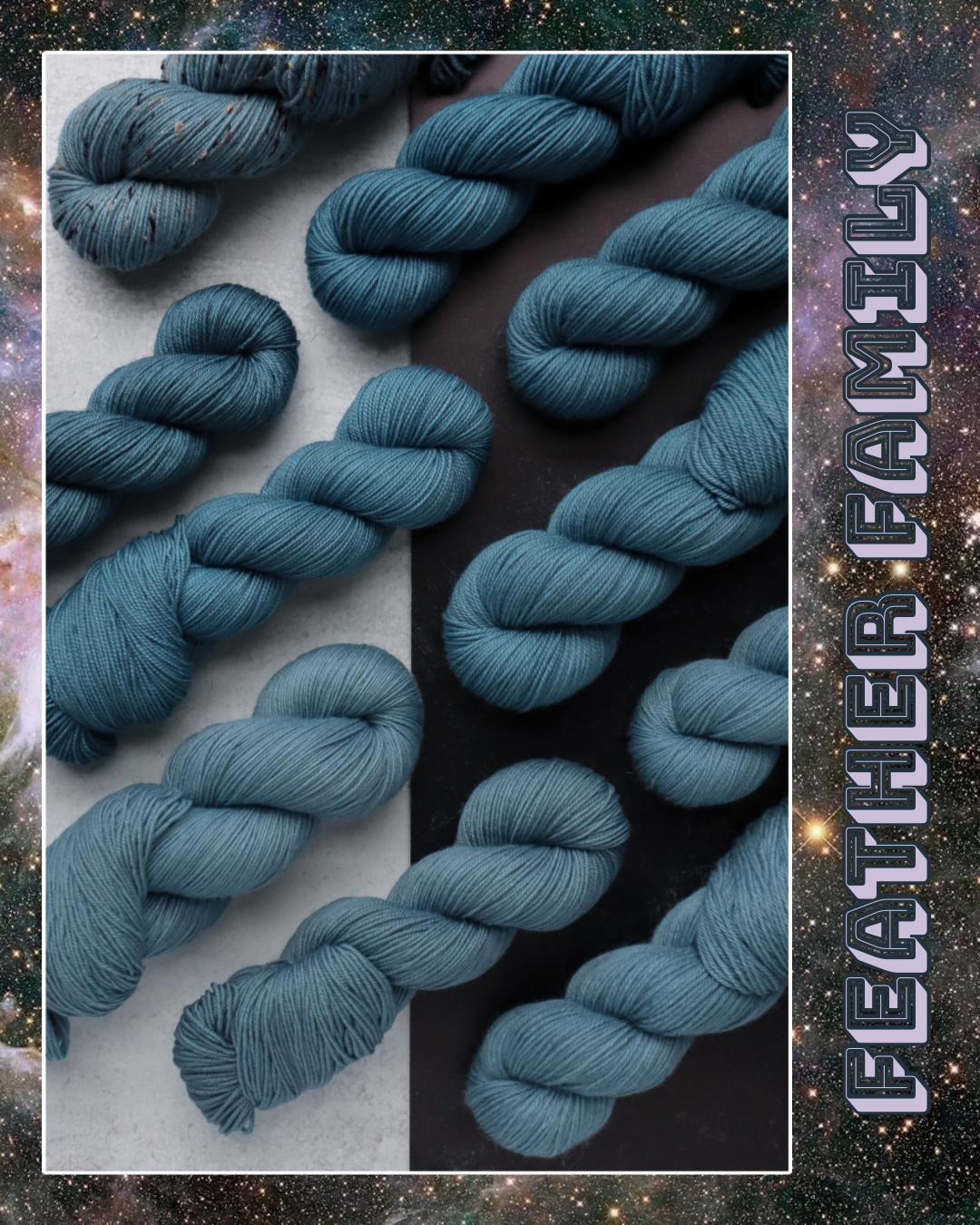 "Feather Family" - i need some space PREORDER: 6-8 week turnaround