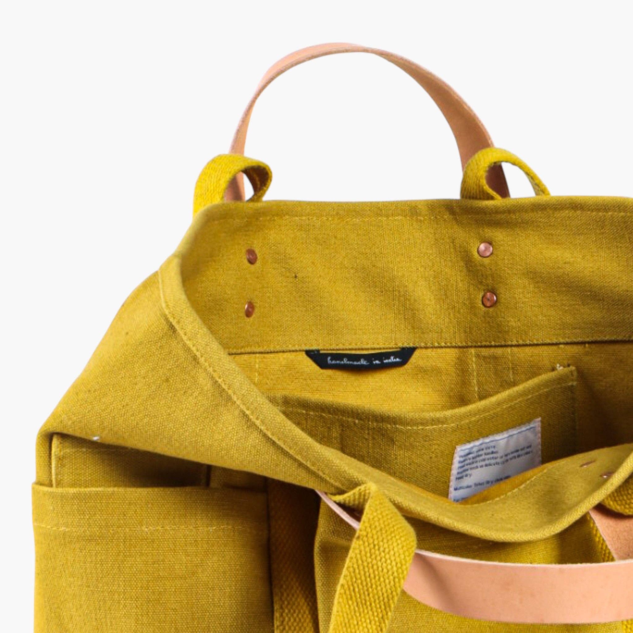 Construction Tote Chartreuse