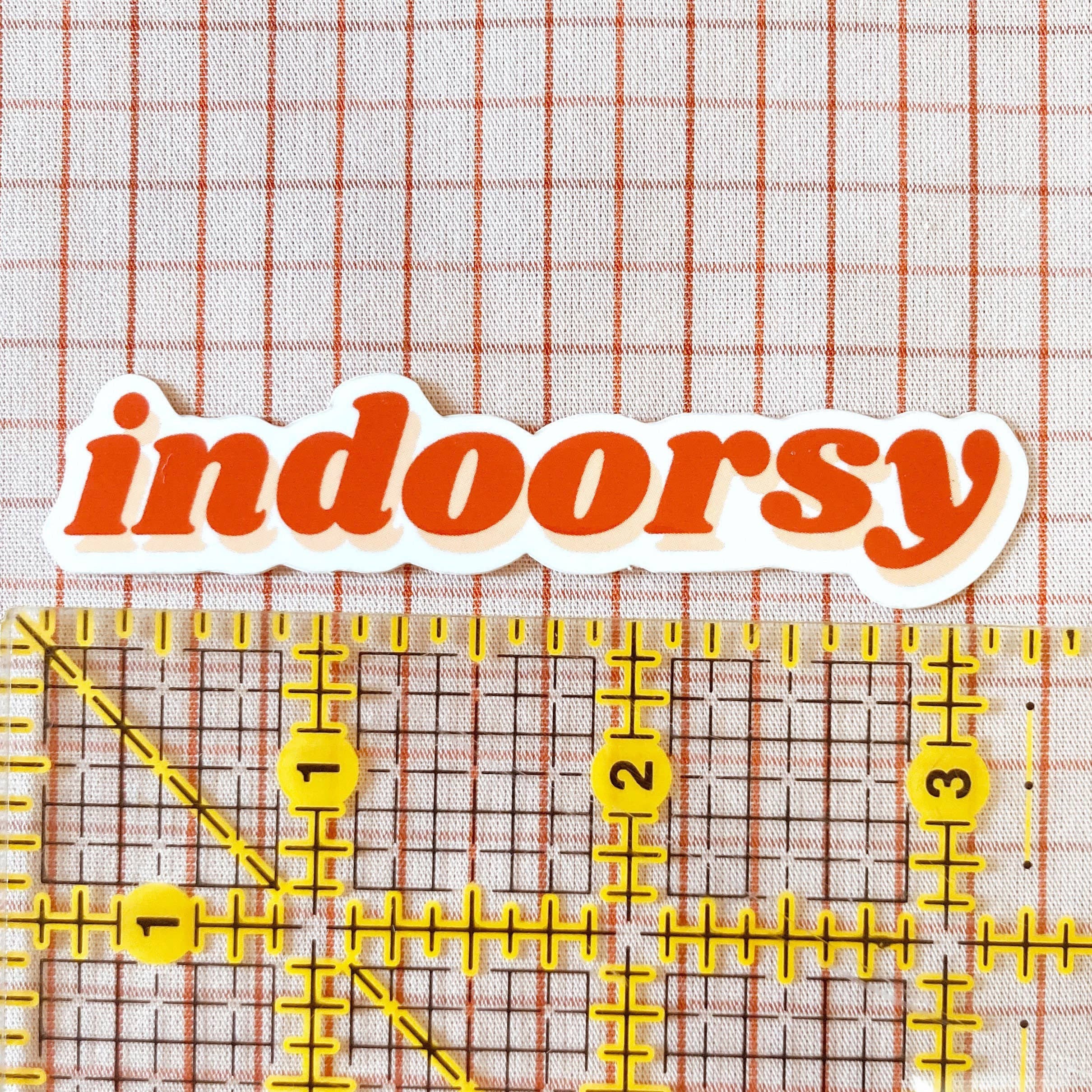 Indoorsy Vinyl Sticker