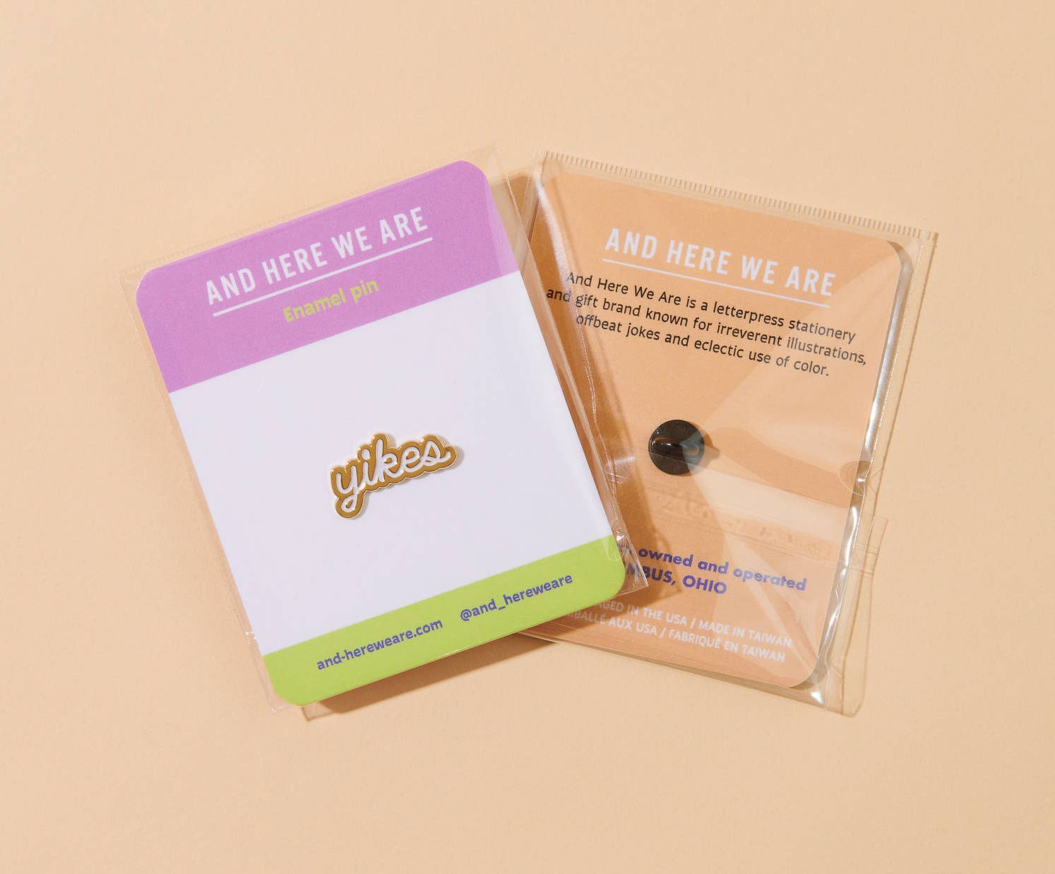 Yikes Enamel Pin