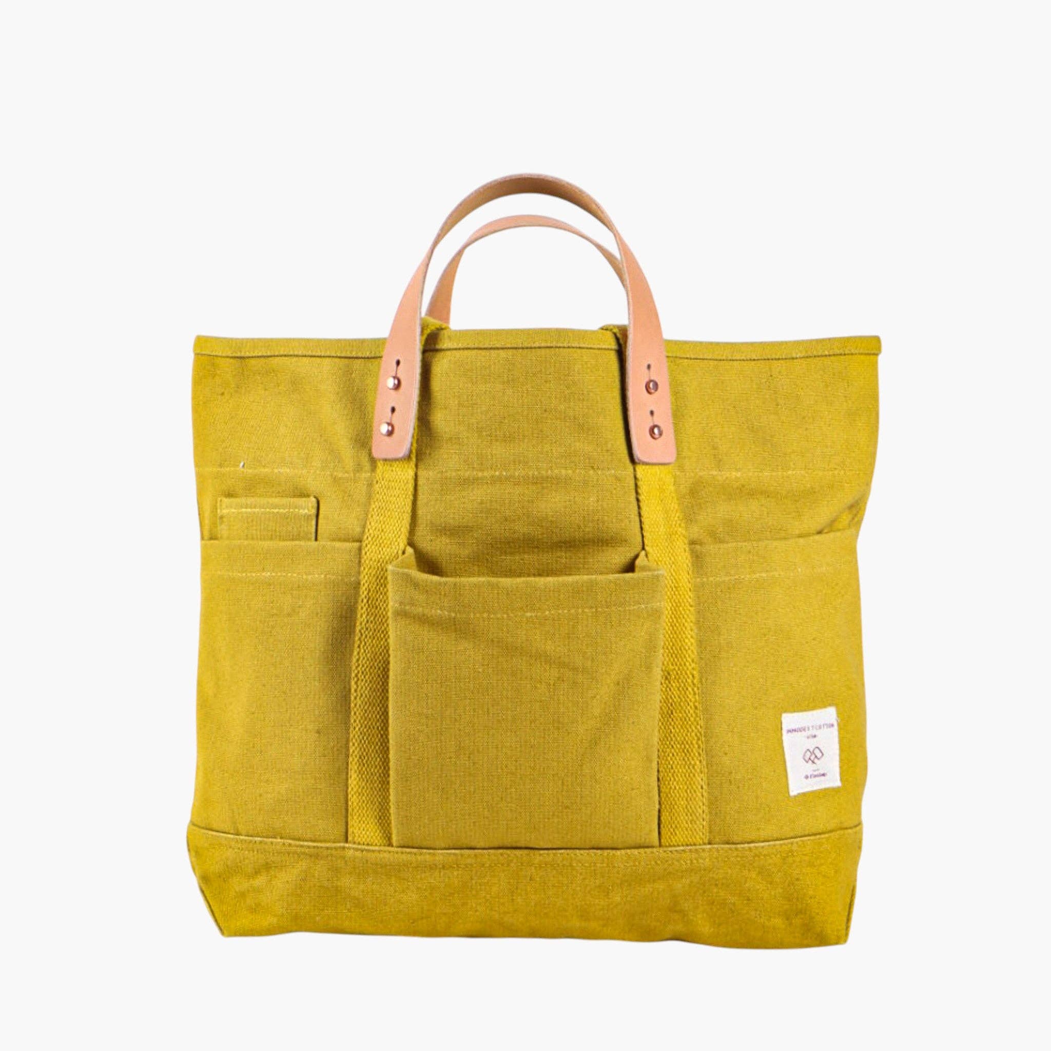 Construction Tote Chartreuse