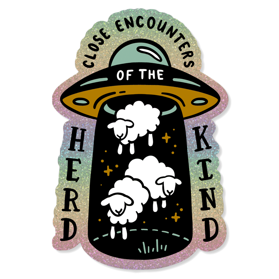 Close Encounters Sticker