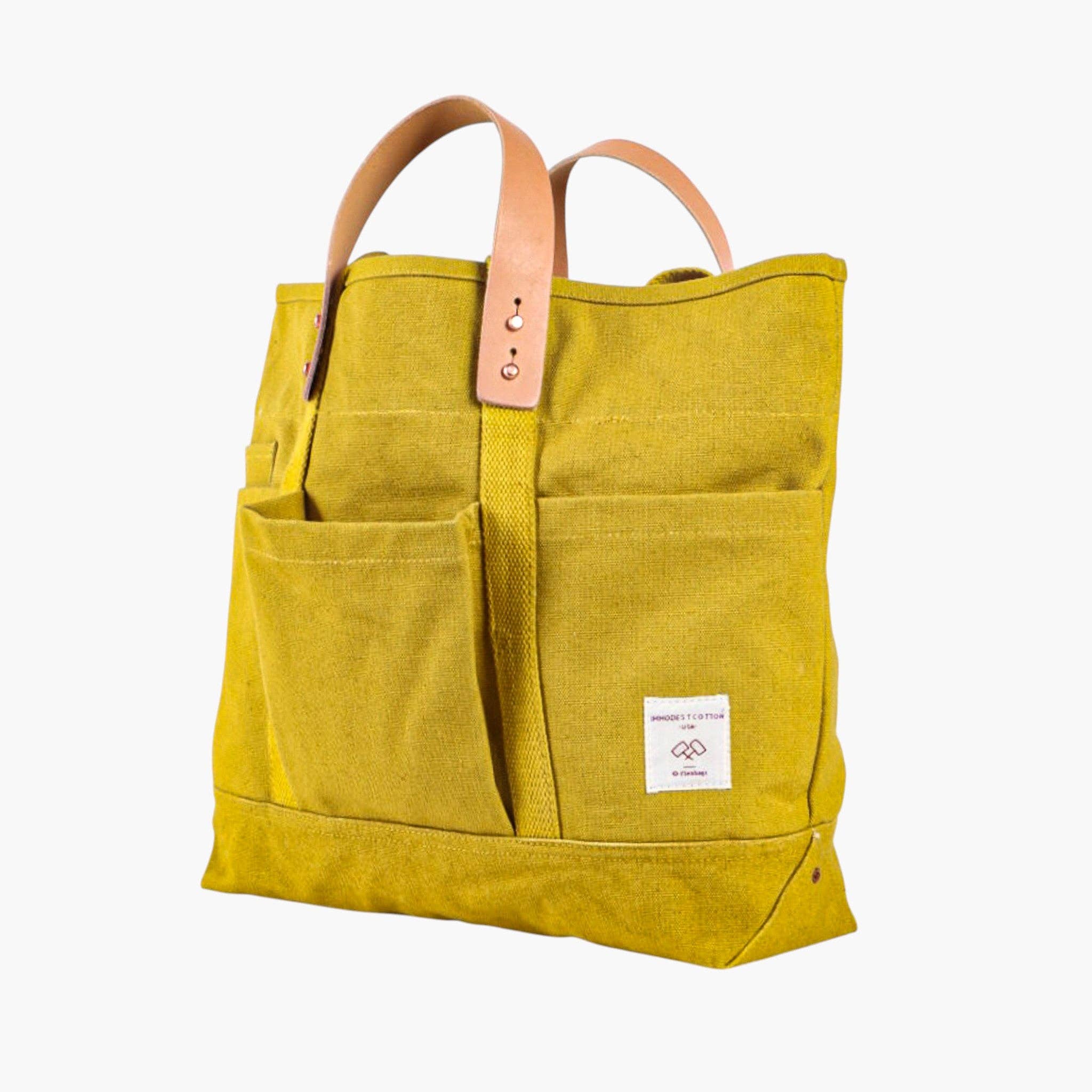 Construction Tote Chartreuse
