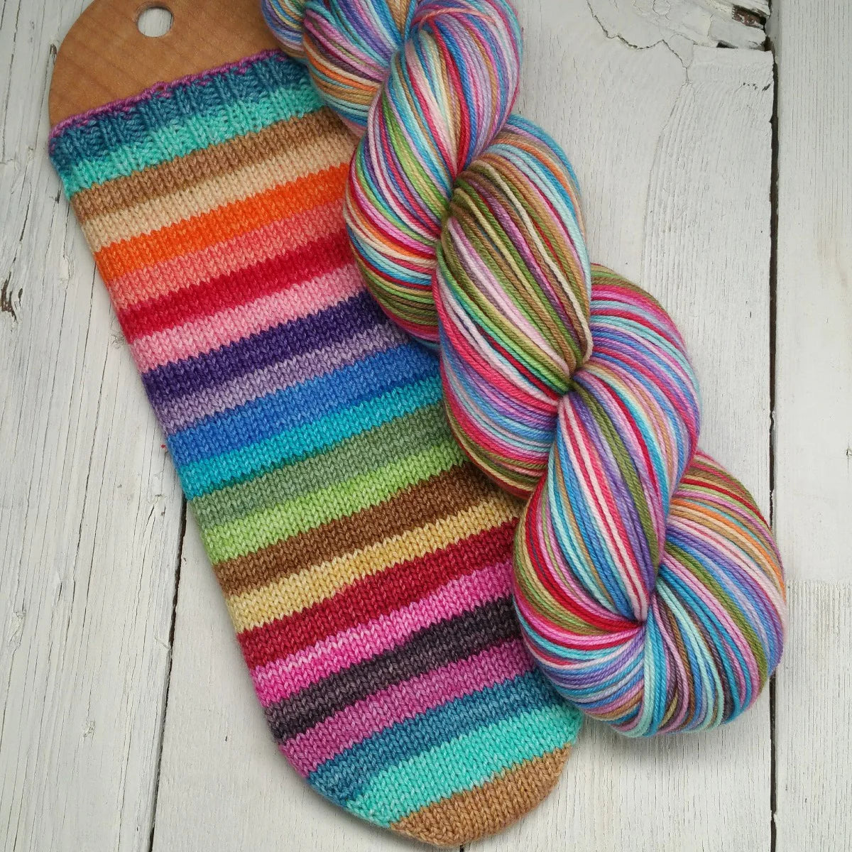 Must Stash Perfect Must Match Sock - Self Striping Yarn