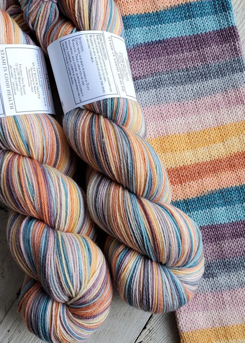 Must Stash Perfect Must Match Sock - Self Striping Yarn